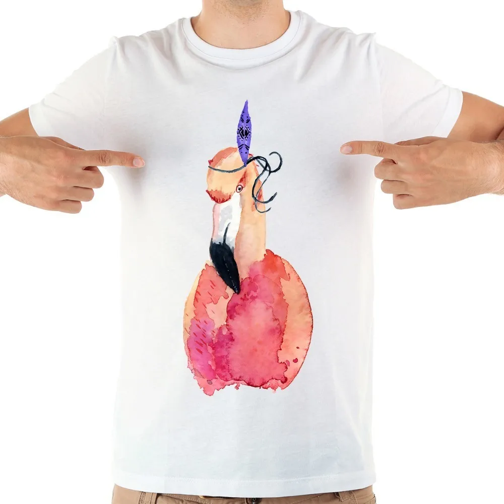 watercolor Flamingo funny tshirt men 2018 summer new white short sleeve casual homme cool artistic t shirt
watercolor Flamingo funny tshirt men 2018 summer new white short sleeve casual homme cool artistic t shirt