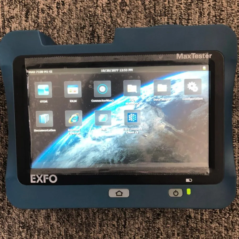 Newest Original EXFO OTDR MAX-710B-MI MAX-715B MaxTester Optical time domain reflectometer dynamic range 1310/1550nm 30/28dB
Newest Original EXFO OTDR MAX-710B-MI MAX-715B MaxTester Optical time domain reflectometer dynamic range 1310/1550nm 30/28dB
