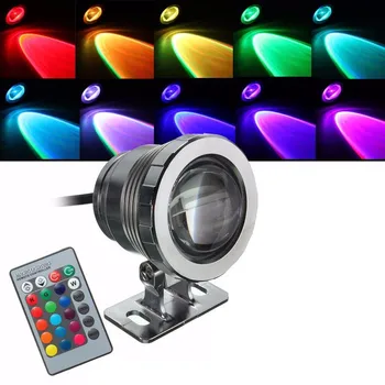 Underwater Light Waterproof 5W RGB LED Light Fountain Pool Pond Spotlight Underwater Lamp With Remote Control AC 85-265V/DC 12V
Underwater Light Waterproof 5W RGB LED Light Fountain Pool Pond Spotlight Underwater Lamp With Remote Control AC 85-265V/DC 12V