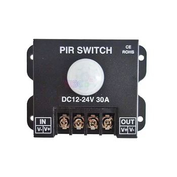 DC 12V 24V 30A PIR Sensor Switch Human body Infrared Motion Sensor LED Strip Dimmer Switch panel light Controller Switch
DC 12V 24V 30A PIR Sensor Switch Human body Infrared Motion Sensor LED Strip Dimmer Switch panel light Controller Switch