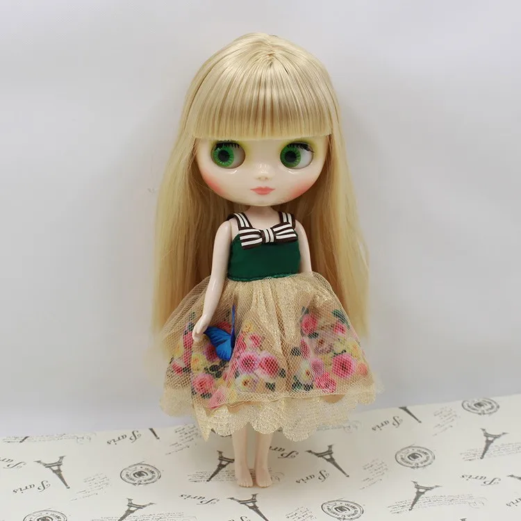 Fortune Days Nude Factory Middle Blyth doll Straight Golden hair with bangs suitable for change toy white skin Neo
Fortune Days Nude Factory Middle Blyth doll Straight Golden hair with bangs suitable for change toy white skin Neo