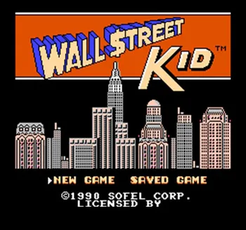 Wall Street Kid Region Free 60 Pin 8Bit Game Card For Subor Game Players 
Wall Street Kid Region Free 60 Pin 8Bit Game Card For Subor Game Players