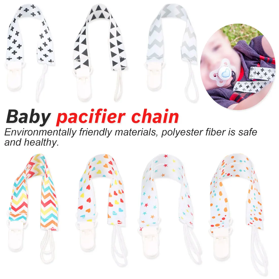 Baby Pacifier Chain Pacifier Clip Chain Baby Feeding Tool Baby Pacifier Chain Holder Appease The Teeth Bite Nursing Teether
Baby Pacifier Chain Pacifier Clip Chain Baby Feeding Tool Baby Pacifier Chain Holder Appease The Teeth Bite Nursing Teether