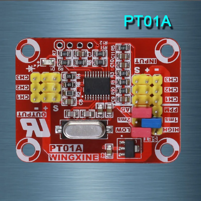 PWM to 0-5V voltage or servo signal to 0-5v transformer kit, potentiometer to servo signal adapter
PWM to 0-5V voltage or servo signal to 0-5v transformer kit, potentiometer to servo signal adapter