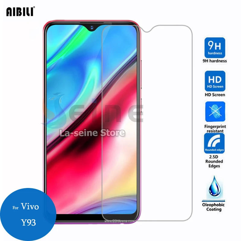 ДЛЯ vivo Y93 защита экрана из закаленного стекла 9h Защитная стеклянная пленка на Y 93