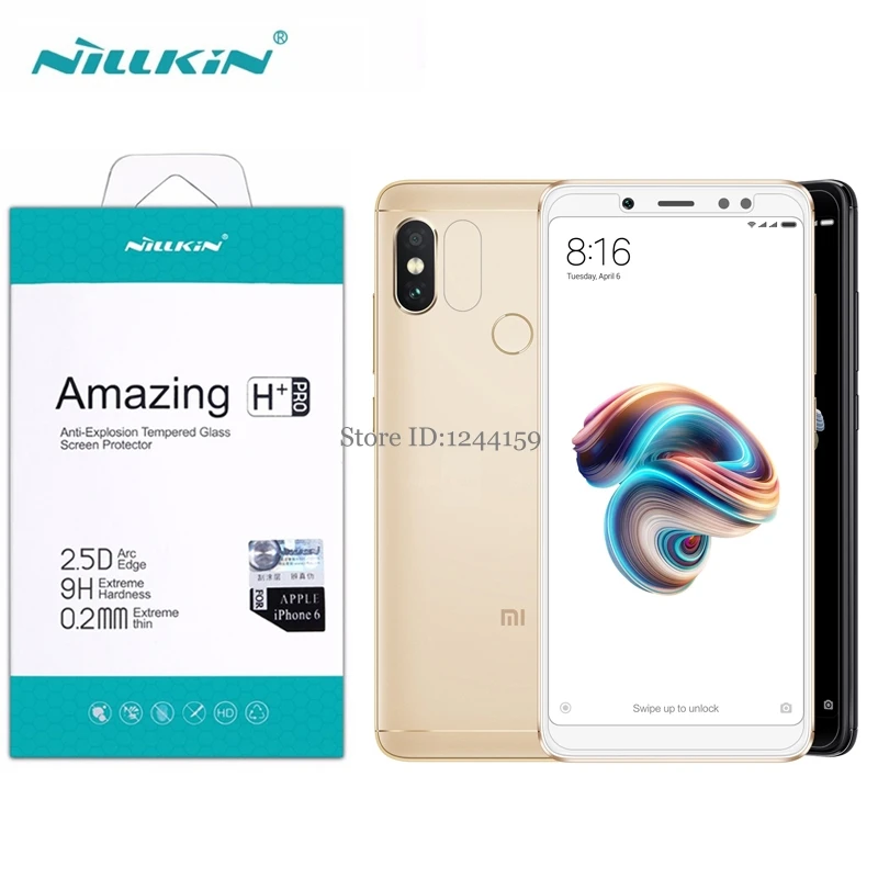 Xiaomi Redmi Note 5 NILLKIN Screen Protector Amazing H+PRO Tempered Glass screen protector For Redmi Note 5 Pro Global Version
Xiaomi Redmi Note 5 NILLKIN Screen Protector Amazing H+PRO Tempered Glass screen protector For Redmi Note 5 Pro Global Version
