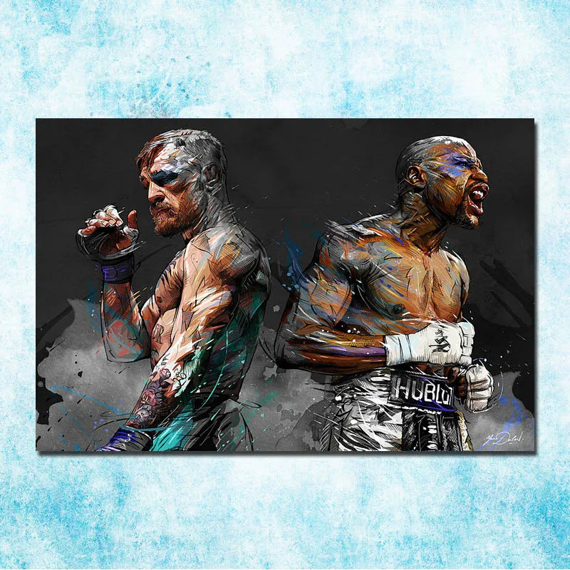 Conor McGregor MMA UFC Fight Boxing Champion Art Silk Canvas Poster 13x20 24x36 inch Picture For Room Decor -26
Conor McGregor MMA UFC Fight Boxing Champion Art Silk Canvas Poster 13x20 24x36 inch Picture For Room Decor -26