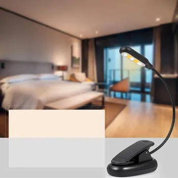 1PC NEW 5 LED Book Light Easy Clip On Reading Lights For Reading Eye-Care Reading Lamp USB Cable Lightweight Portable family Hom
1PC NEW 5 LED Book Light Easy Clip On Reading Lights For Reading Eye-Care Reading Lamp USB Cable Lightweight Portable family Hom