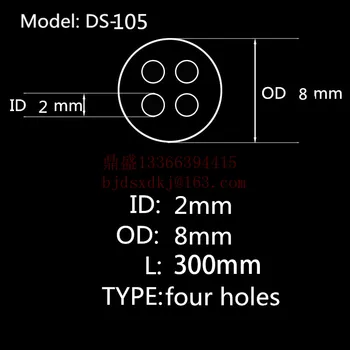 99.5%Al2O3 High Thermal Corundum Tube OD8.0*ID2.0mm/Round Four-Bore Alumina Tube/Insulating Ceramics For Thermocouples Sensors
99.5%Al2O3 High Thermal Corundum Tube OD8.0*ID2.0mm/Round Four-Bore Alumina Tube/Insulating Ceramics For Thermocouples Sensors