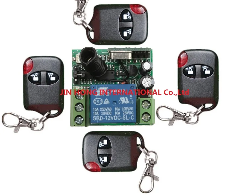 DC12V 1CH Wireless Remote Controll System For Access/door System 315/433.92MHZ @1 x Receiver and 4*cat eye Transmitters
DC12V 1CH Wireless Remote Controll System For Access/door System 315/433.92MHZ @1 x Receiver and 4*cat eye Transmitters