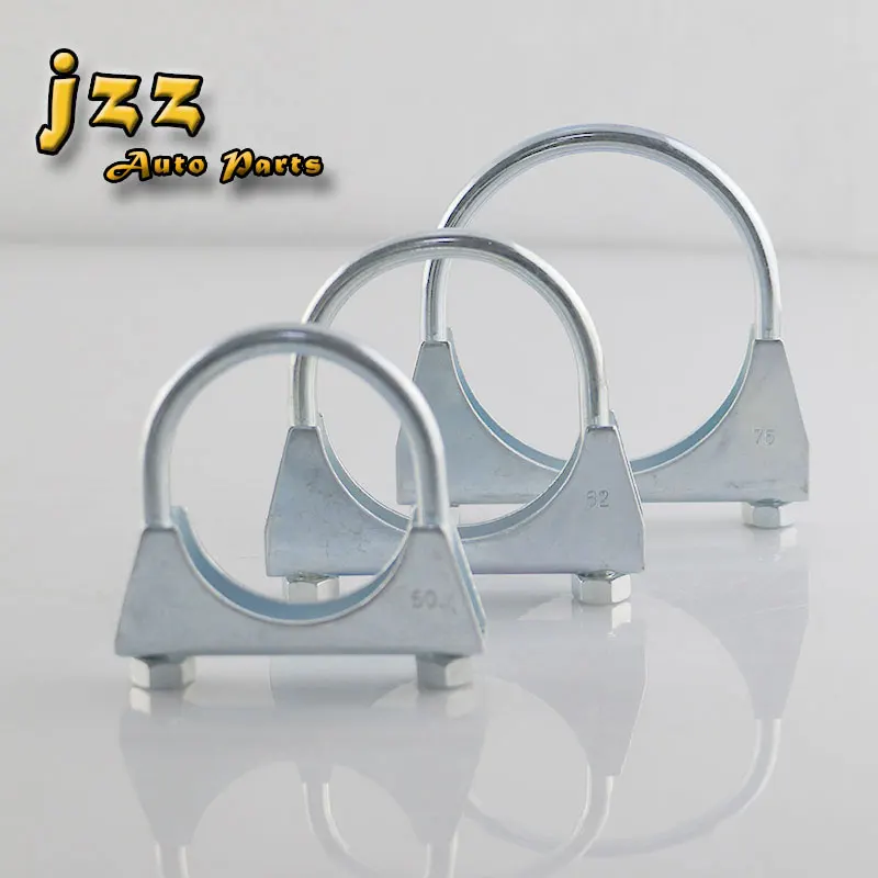 JZZ Stainless Steel 2PCS Assembled Heavy Duty exhaust U-clamp for 2'' 2.5'' 3'' chrome silver muffler U clamp pipe free shipping
JZZ Stainless Steel 2PCS Assembled Heavy Duty exhaust U-clamp for 2'' 2.5'' 3'' chrome silver muffler U clamp pipe free shipping
