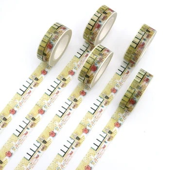 1 PCS Creative Life Article Washi Tape Adhesive Paper Tape School Office Supplies DIY Scrapbooking Decorative Sticker Tape
1 PCS Creative Life Article Washi Tape Adhesive Paper Tape School Office Supplies DIY Scrapbooking Decorative Sticker Tape
