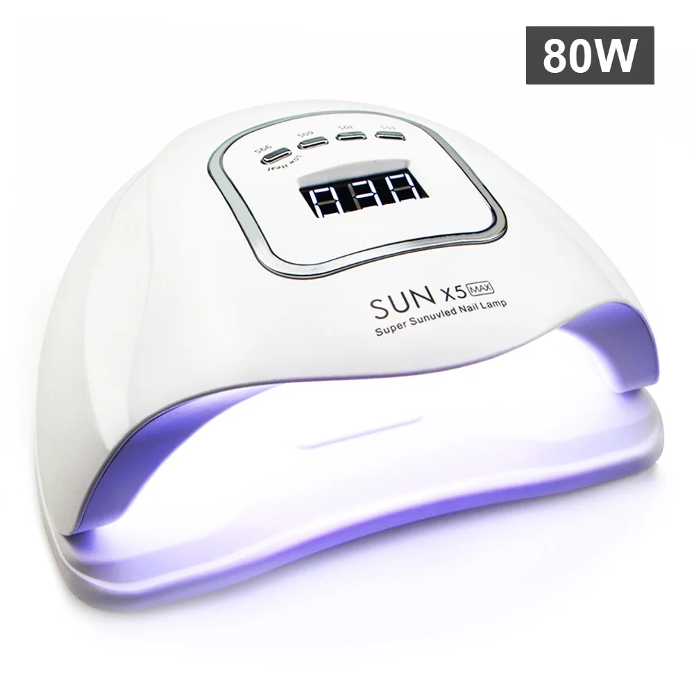 80W Portable UV Lamp SUNXplus LED Lamp Nail Dryer For All Gel Polish Dual Power Quick Drying With Automatic Sensor Smart Control
80W Portable UV Lamp SUNXplus LED Lamp Nail Dryer For All Gel Polish Dual Power Quick Drying With Automatic Sensor Smart Control