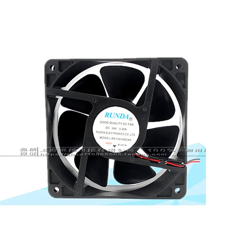New original RD12038B24H 12038 fan 24V 12cm / CM 24V inverter fan welding machine fan
New original RD12038B24H 12038 fan 24V 12cm / CM 24V inverter fan welding machine fan