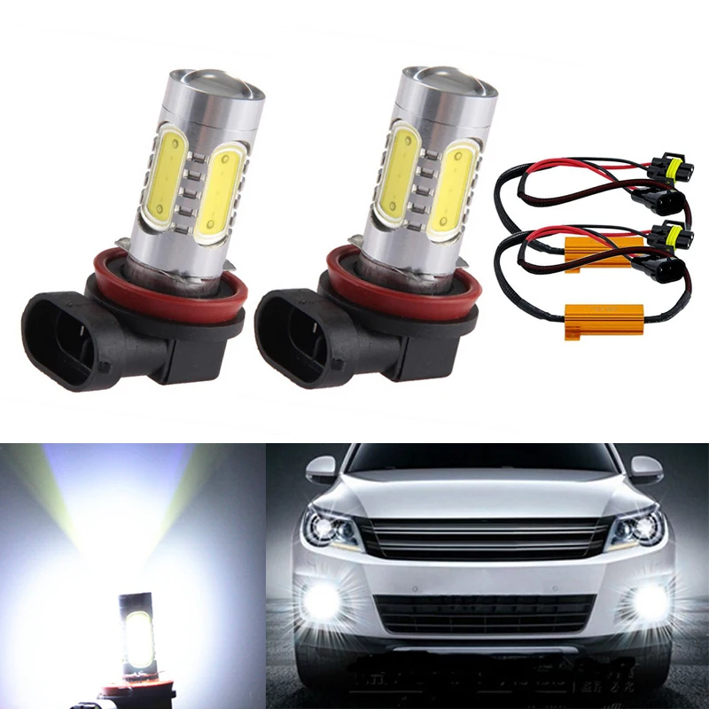Car Led H8 H11 Light Bulb Auto Fog Light Driving Lamp Light No Error For Audi A3 A4 A5 S5 A6 Q5 Q7 TT
Car Led H8 H11 Light Bulb Auto Fog Light Driving Lamp Light No Error For Audi A3 A4 A5 S5 A6 Q5 Q7 TT