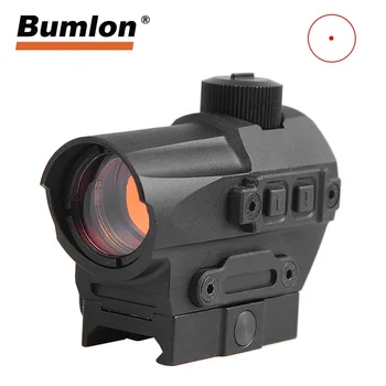 1.5 MOA Red Dot Sight 10 Brightness Settings Tactical with Riser Mount fit 20MM QD Picatinny Rail for Hunting Airsoft 5-0048
1.5 MOA Red Dot Sight 10 Brightness Settings Tactical with Riser Mount fit 20MM QD Picatinny Rail for Hunting Airsoft 5-0048