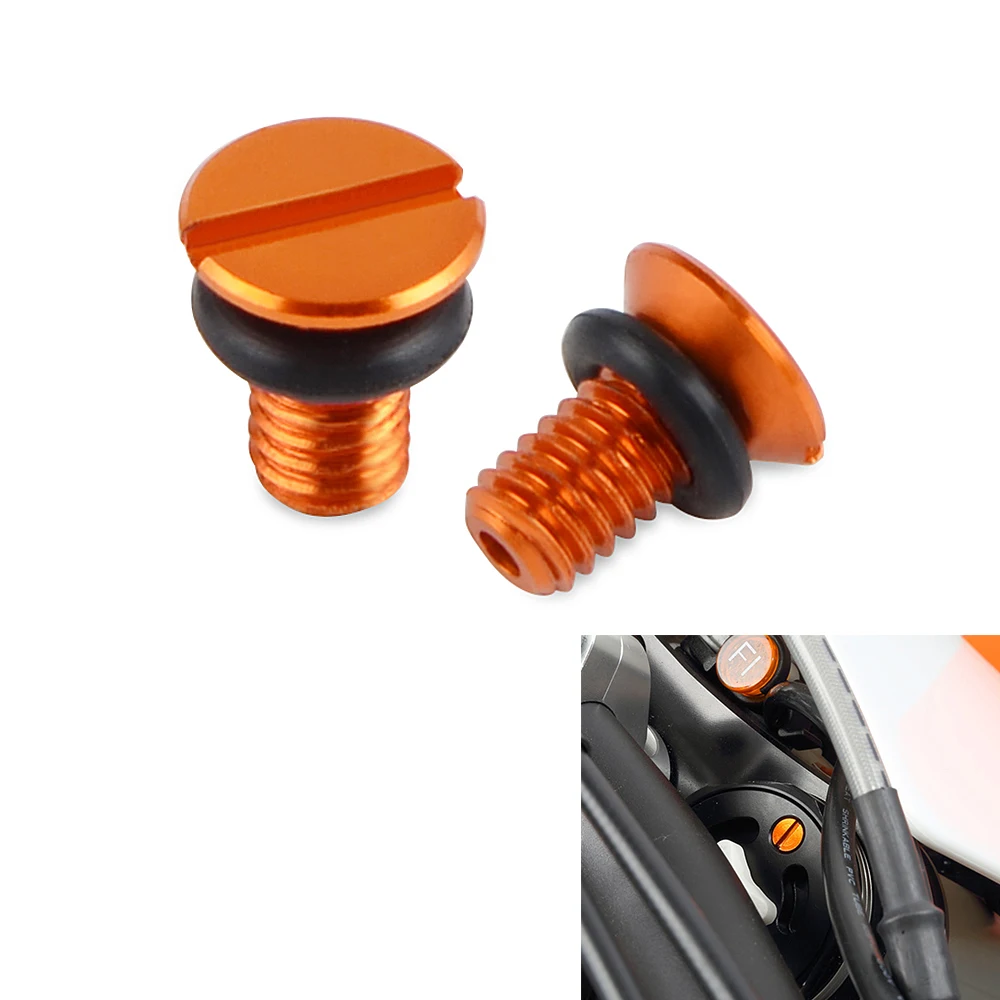 M4 x 0.7 Aluminum Air Valve Cap Screw For KTM 85 125 150 200 250 300 350 450 500 SX SXF XC XCF XCW XCFW EXC EXCF
M4 x 0.7 Aluminum Air Valve Cap Screw For KTM 85 125 150 200 250 300 350 450 500 SX SXF XC XCF XCW XCFW EXC EXCF