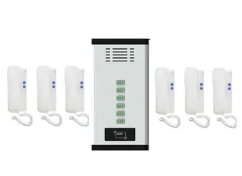 XinSiLu Direct Press Key Audio Door Phone with id card unlocking function for 6 apartments, 2-wired audio intercom system
XinSiLu Direct Press Key Audio Door Phone with id card unlocking function for 6 apartments, 2-wired audio intercom system