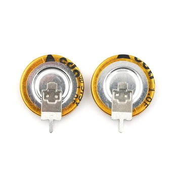 2PCS 1F 5.5V farad capacitor 5.5v 1F 1.0F super capacitor double layer capacitor New
2PCS 1F 5.5V farad capacitor 5.5v 1F 1.0F super capacitor double layer capacitor New