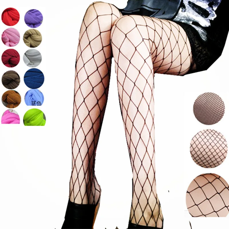 ALICENO Women Pantyhose Multicolor Fishnet Stockings Colorfull Small Middle Big Mesh Fishnet Tights Anti-hook Nylon Stockings
ALICENO Women Pantyhose Multicolor Fishnet Stockings Colorfull Small Middle Big Mesh Fishnet Tights Anti-hook Nylon Stockings