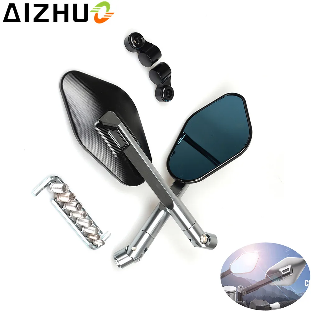 Motorcycle Rearview Mirrors CNC Aluminum Motor Scooter Side Mirrors For Suzuki SV650 SV 650 1000 DL650 DL1000 GSR600 GSR700
Motorcycle Rearview Mirrors CNC Aluminum Motor Scooter Side Mirrors For Suzuki SV650 SV 650 1000 DL650 DL1000 GSR600 GSR700