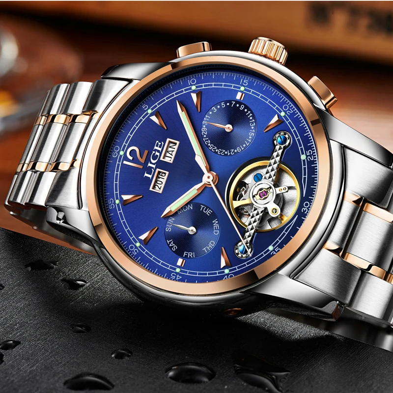 Relogio Masculino 2018LIGE Mens WatchesTop Brand Luxury Men's Automatic Mechanical Watch Men's Fashion Business Waterproof Watch
Relogio Masculino 2018LIGE Mens WatchesTop Brand Luxury Men's Automatic Mechanical Watch Men's Fashion Business Waterproof Watch
