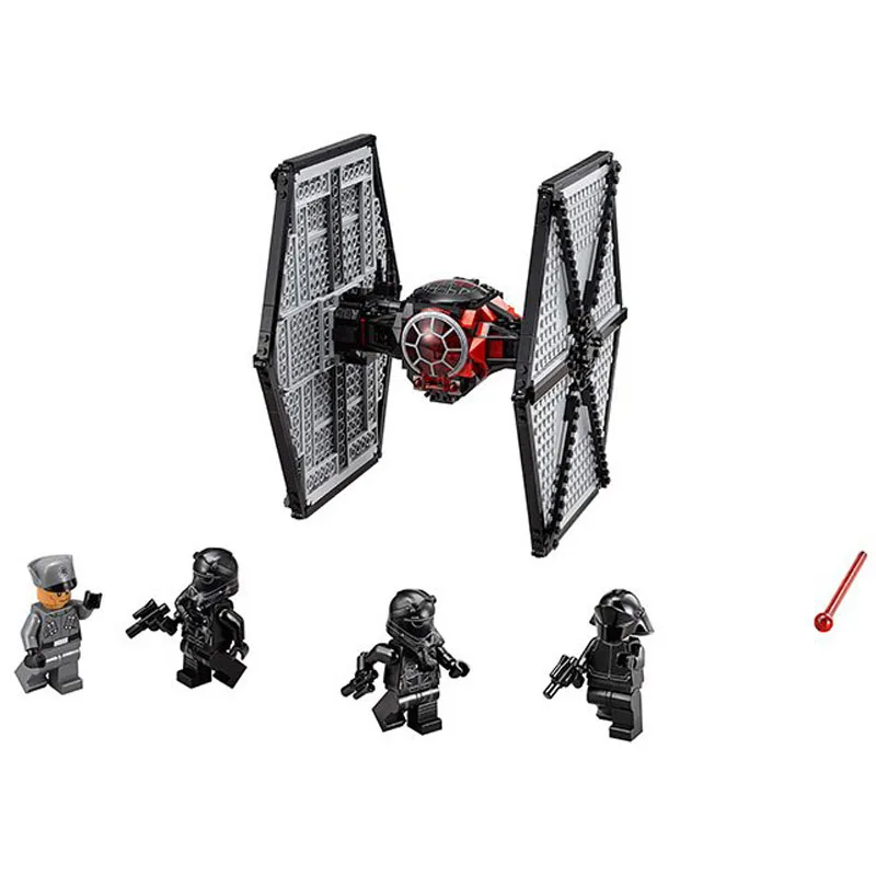 Star plans Series First Order Tie Fighter 75101 548 Building Blcok set Brick compatible 10465 Toys for children Gift
Star plans Series First Order Tie Fighter 75101 548 Building Blcok set Brick compatible 10465 Toys for children Gift
