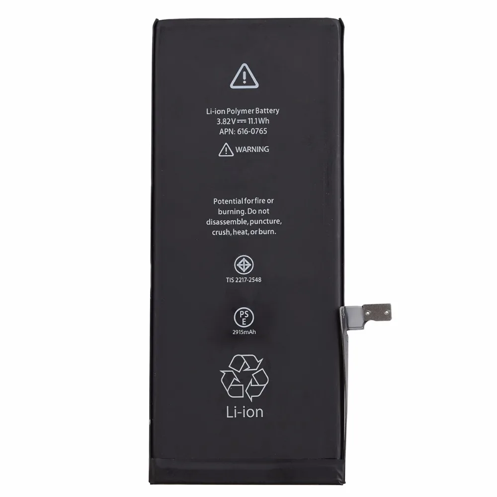 For Iphone 6 Plus Replacement Li-ion Battery 2915mAh Built-in Lithium Battery For iPhone6 Plus 6Plus Mobile Phone batteries
For Iphone 6 Plus Replacement Li-ion Battery 2915mAh Built-in Lithium Battery For iPhone6 Plus 6Plus Mobile Phone batteries