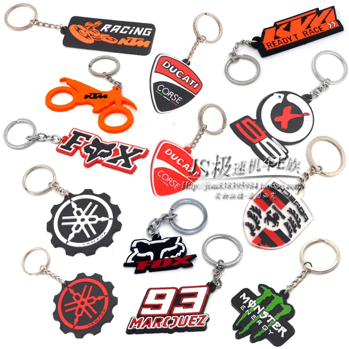 26pcs/Lot KTM Stylish Soft Rubber Motorcycle Decorative moto Keychian FOR Racing ready rorace ducati corse race FX
26pcs/Lot KTM Stylish Soft Rubber Motorcycle Decorative moto Keychian FOR Racing ready rorace ducati corse race FX