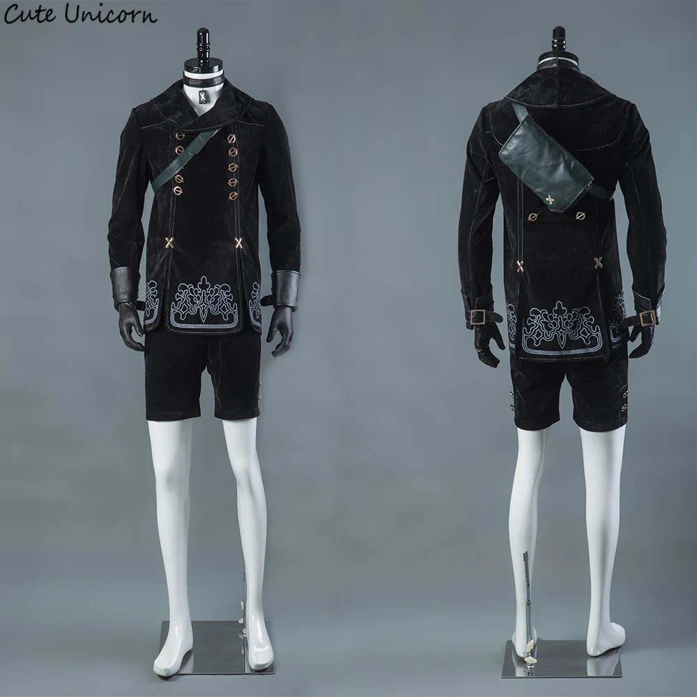 Nier Automata Cosplay Costume Yorha No.9 Type S Outfit Games Role Play Suit mens sets Jacket+Pants+Backpack+Gloves+Necktie+Socks
Nier Automata Cosplay Costume Yorha No.9 Type S Outfit Games Role Play Suit mens sets Jacket+Pants+Backpack+Gloves+Necktie+Socks