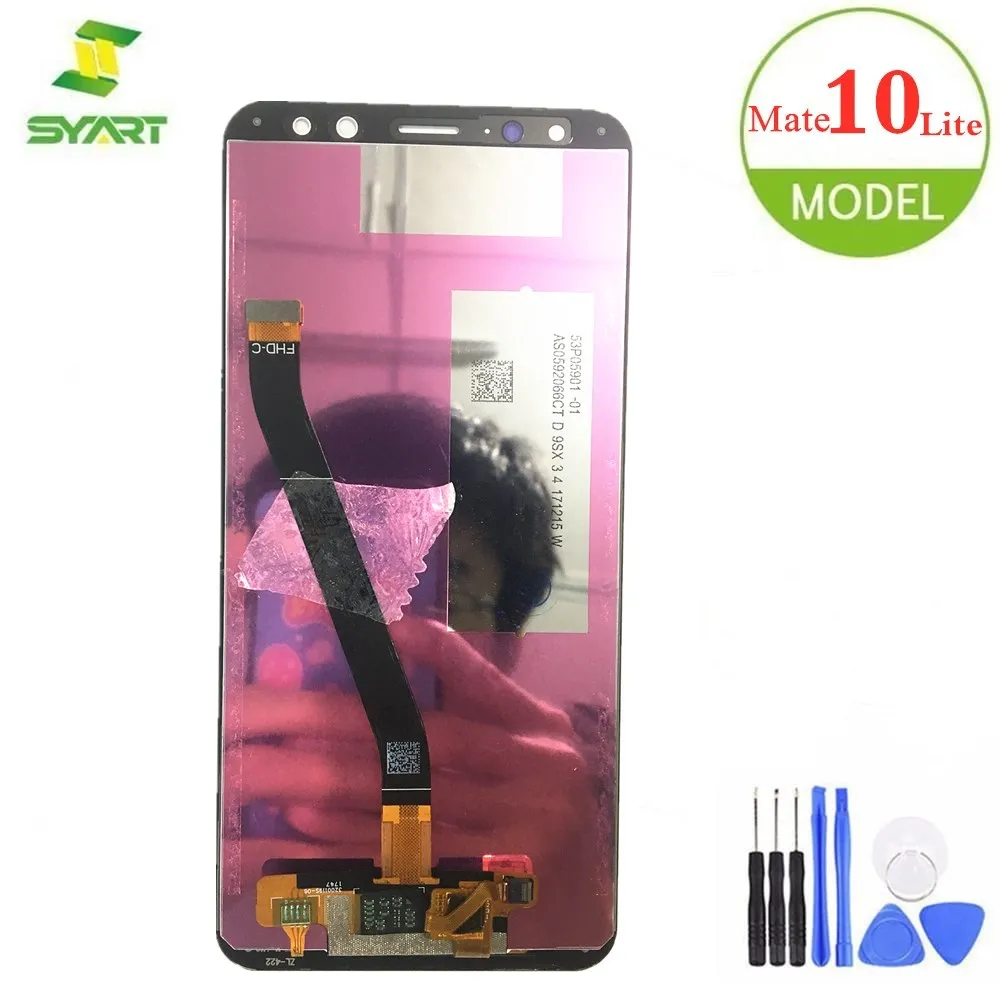 For Huawei Mate 10 Lite LCD Display Touch Screen Digitizer Assembly Replacement + Tools For G10 Plus Nova 2i RNE-AL00 5.9" LCDs
For Huawei Mate 10 Lite LCD Display Touch Screen Digitizer Assembly Replacement + Tools For G10 Plus Nova 2i RNE-AL00 5.9" LCDs