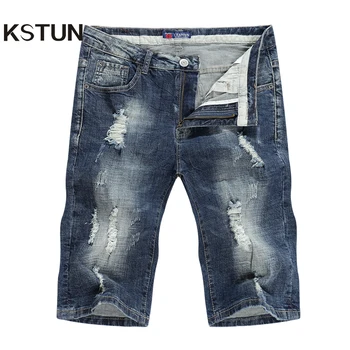 KSTUN Jeans Men Summer Shorts Stretch Dark Blue Hiphop Streetwear Biker Jeans Shorts Man Vintage Pants Ripped Slim Male Short
KSTUN Jeans Men Summer Shorts Stretch Dark Blue Hiphop Streetwear Biker Jeans Shorts Man Vintage Pants Ripped Slim Male Short