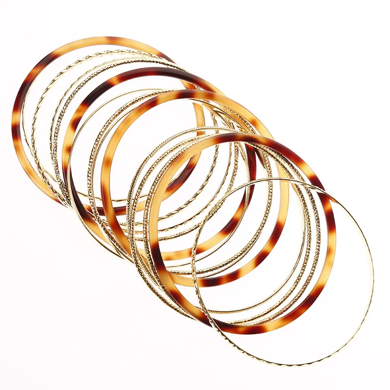 Simple Acetic Acid Leopard Print Cuff Bangle Set For Women Female Vintage Elegant Multilayer Acrylic Metal Bracelet Set Pulsera
Simple Acetic Acid Leopard Print Cuff Bangle Set For Women Female Vintage Elegant Multilayer Acrylic Metal Bracelet Set Pulsera