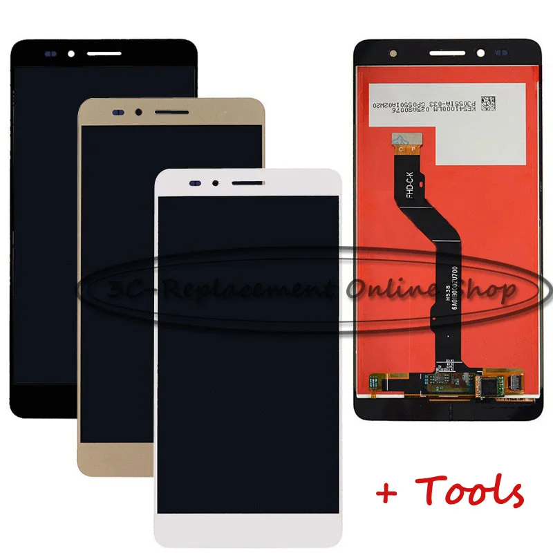 Bk/We/Gd For Huawei GR5 KII-L05 KII-L23 KII-L21 KII-L22 KII-L03 LCD Display + Touch Screen Digitizer Assembly + Free Tools
Bk/We/Gd For Huawei GR5 KII-L05 KII-L23 KII-L21 KII-L22 KII-L03 LCD Display + Touch Screen Digitizer Assembly + Free Tools