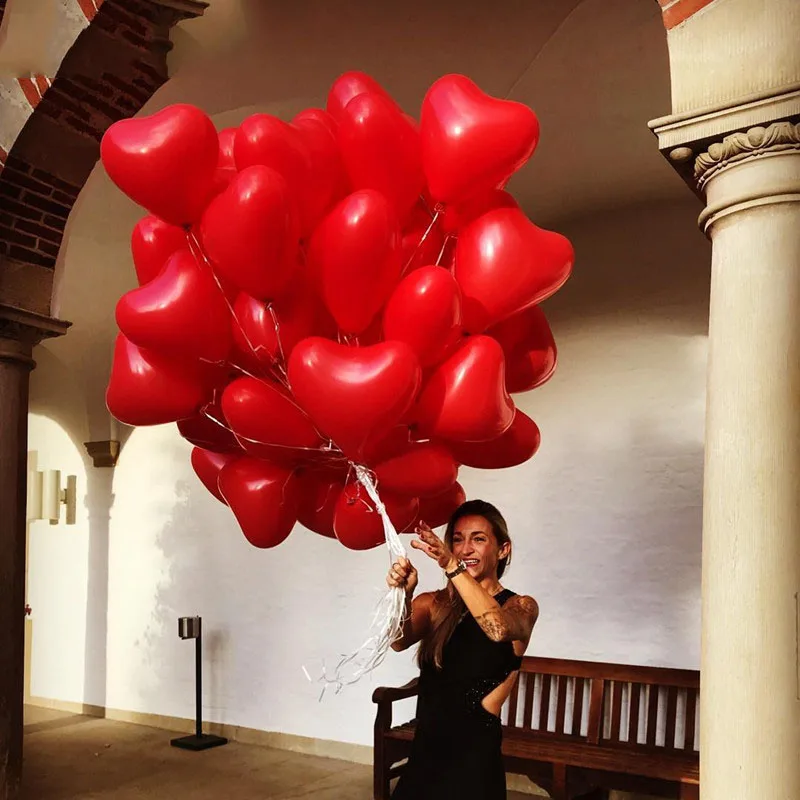 10pcs/15pcs Romantic10inch Love Heart Latex Helium Balloons Wedding Decoration Valentines Day Happy Birthday Party Balloon Decor
10pcs/15pcs Romantic10inch Love Heart Latex Helium Balloons Wedding Decoration Valentines Day Happy Birthday Party Balloon Decor
