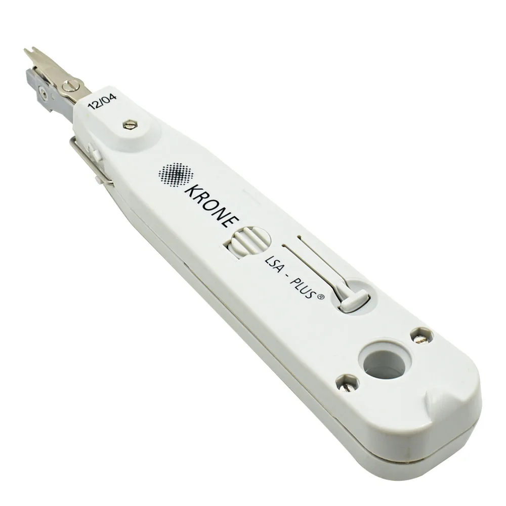 CHIPAL Silver Adjustable KRONE LSA-Plus Punch Down Tool with Sensor for Telecom Phone RJ11 LAN Network Cat5 RJ45 Patch Panel
CHIPAL Silver Adjustable KRONE LSA-Plus Punch Down Tool with Sensor for Telecom Phone RJ11 LAN Network Cat5 RJ45 Patch Panel