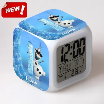 Olaf Alarm Clock Digital 7 Color Change Lcd Display Watch Despertador Wake Up Light Plastic Reloj
Olaf Alarm Clock Digital 7 Color Change Lcd Display Watch Despertador Wake Up Light Plastic Reloj