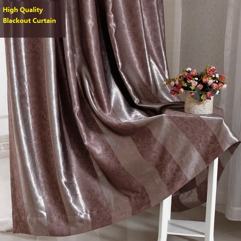 Custom Made Eurpean Style Blackout Curtain Blown Vertical Stripe Embossing Pattern Curtain Living Room Bedroom Window Treatment
Custom Made Eurpean Style Blackout Curtain Blown Vertical Stripe Embossing Pattern Curtain Living Room Bedroom Window Treatment