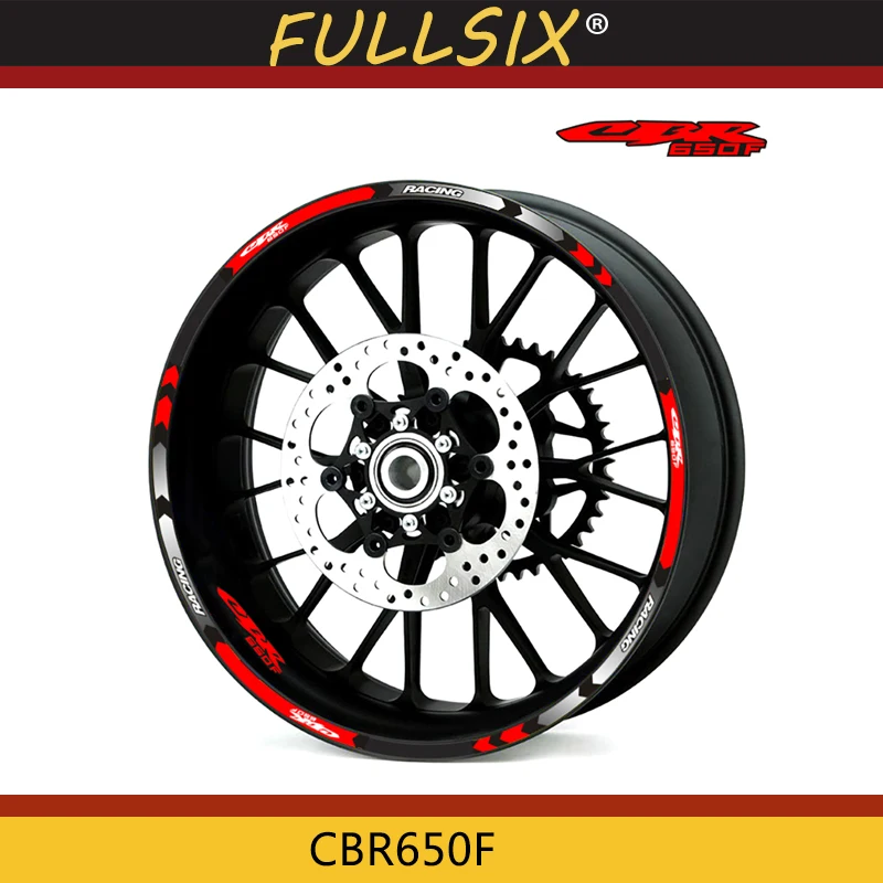 Motorcycle front and rear wheels Edge Outer Rim Sticker Reflective Stripe Wheel Decals For CBR650F
Motorcycle front and rear wheels Edge Outer Rim Sticker Reflective Stripe Wheel Decals For CBR650F