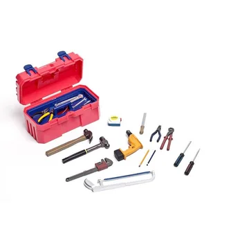 Black and Pink 1/6 Scale Plastic Hand Tools Toolbox Set Repair Kit Repairman Accessories for 12'' Action Figure Scene Accessorie
Black and Pink 1/6 Scale Plastic Hand Tools Toolbox Set Repair Kit Repairman Accessories for 12'' Action Figure Scene Accessorie