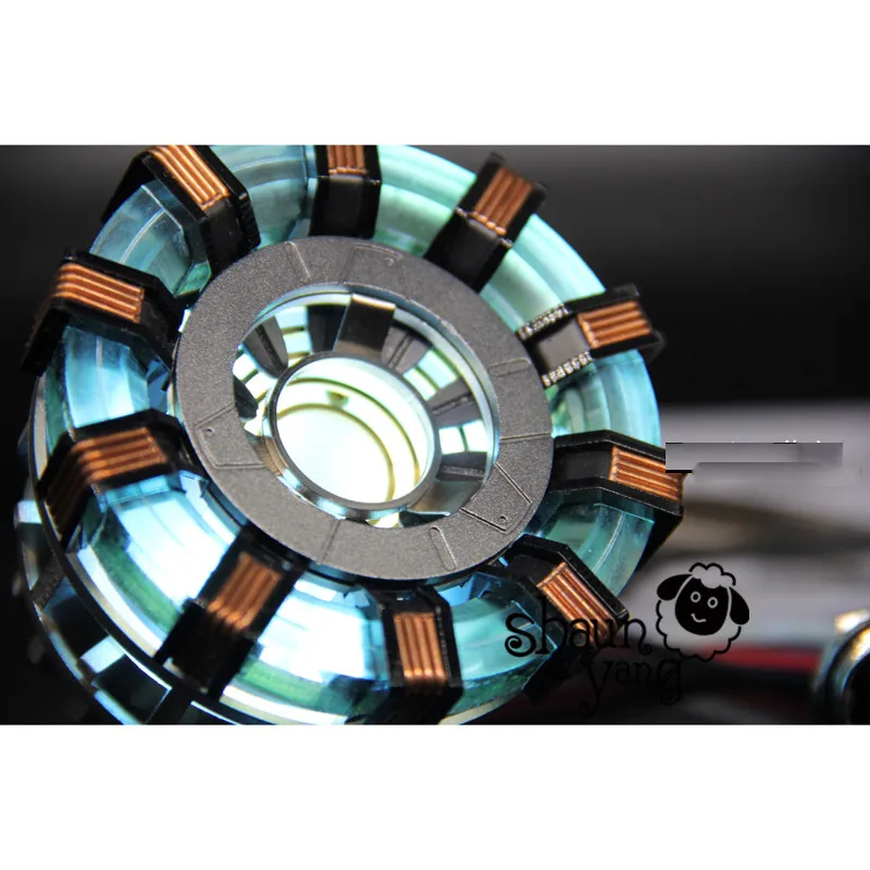 COOL1:1 scale Iron Man Arc Reactor need to assemble The second generation glowing iron man with LED Light Action Figure Toy
COOL1:1 scale Iron Man Arc Reactor need to assemble The second generation glowing iron man with LED Light Action Figure Toy
