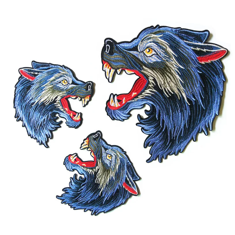 Wolf Animal Punk Embroidery Patch Iron on Fabric Stickers DIY Decorations Applique Patches Badge for Clothing Jeans Stripe
Wolf Animal Punk Embroidery Patch Iron on Fabric Stickers DIY Decorations Applique Patches Badge for Clothing Jeans Stripe