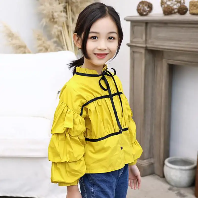 2019 Spring Toddler Teenager School Girls Blouses Kids Shirt Long Sleeve Children's Clothes Girls Tops Blouses Blusa Menina Sale
2019 Spring Toddler Teenager School Girls Blouses Kids Shirt Long Sleeve Children's Clothes Girls Tops Blouses Blusa Menina Sale