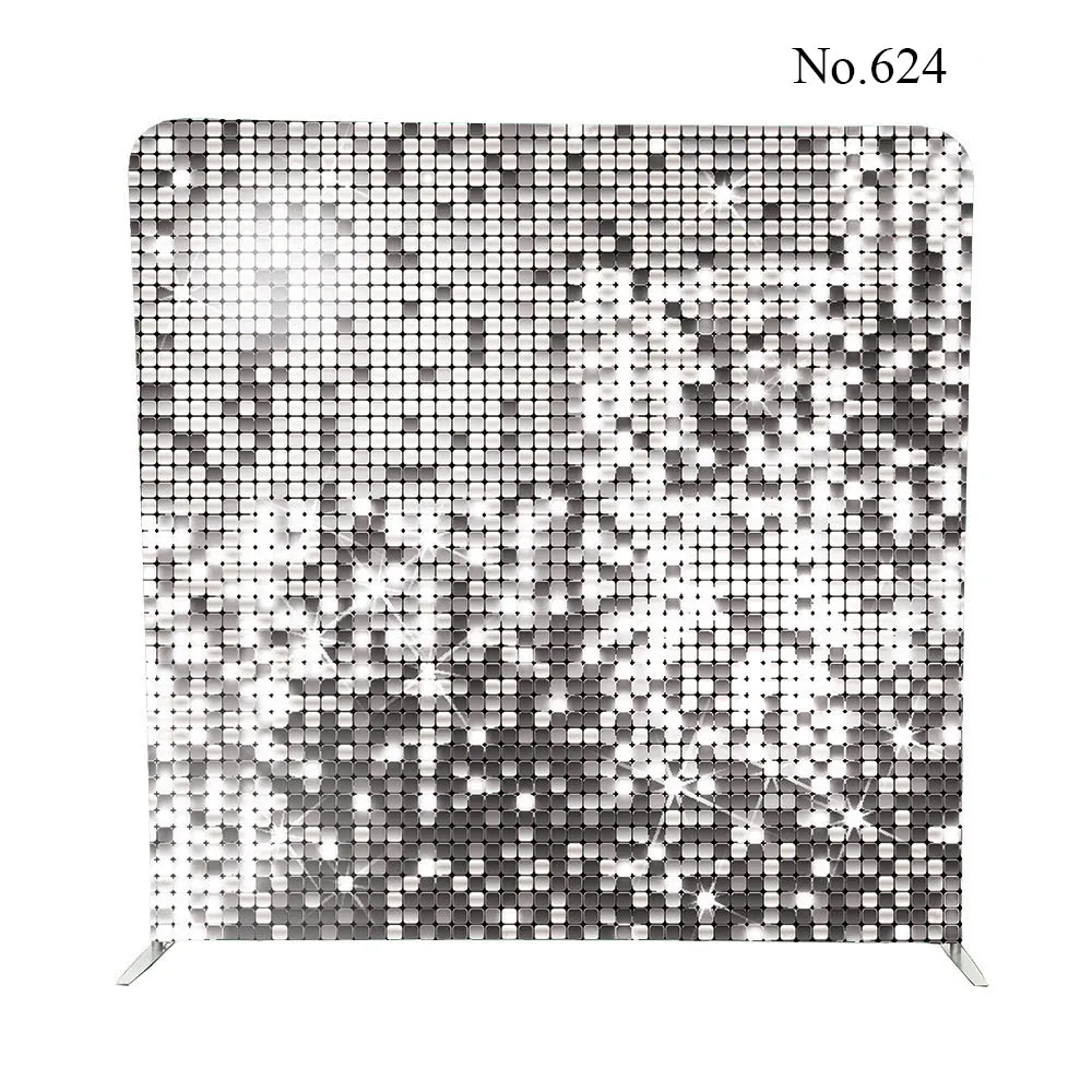 No.624 Silver background of sparkling sequins pillow case backdrop with stand for photobooth
No.624 Silver background of sparkling sequins pillow case backdrop with stand for photobooth