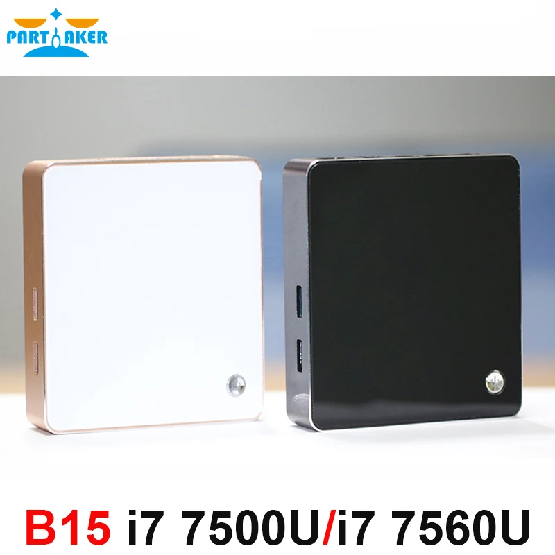 Partaker Newest Kaby Lake Mini PC Win 10 Intel Core i7 7500U Max 3.5GHz Graphics HD 620 5G AC Wifi Bluetooth HDMI Mini Computer
Partaker Newest Kaby Lake Mini PC Win 10 Intel Core i7 7500U Max 3.5GHz Graphics HD 620 5G AC Wifi Bluetooth HDMI Mini Computer