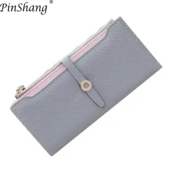 PinShang Top Quality Latest Lovely Leather Long Women Wallet Fashion Girls Change Clasp Purse Money Coin Card Holder Wallet Z40
PinShang Top Quality Latest Lovely Leather Long Women Wallet Fashion Girls Change Clasp Purse Money Coin Card Holder Wallet Z40