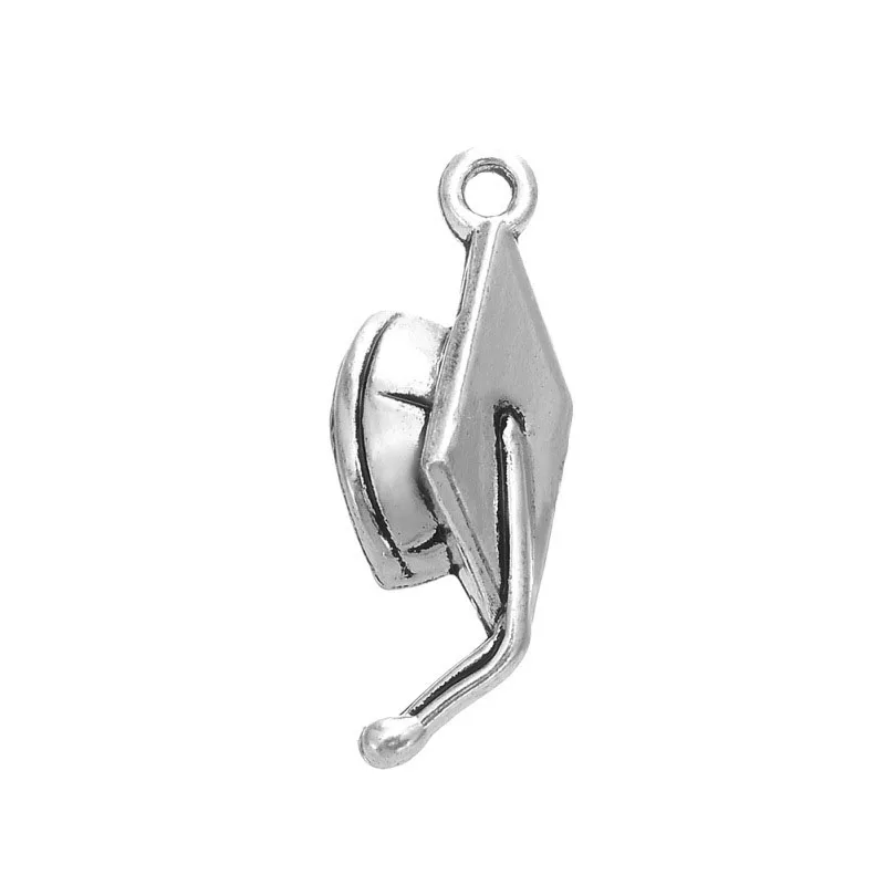 50PCS Handmade DIY Jewelry Accessories Profession Doctorial Hat Zinc Alloy Antique Silver Plated For Bracelet Pendant Jewelry
50PCS Handmade DIY Jewelry Accessories Profession Doctorial Hat Zinc Alloy Antique Silver Plated For Bracelet Pendant Jewelry