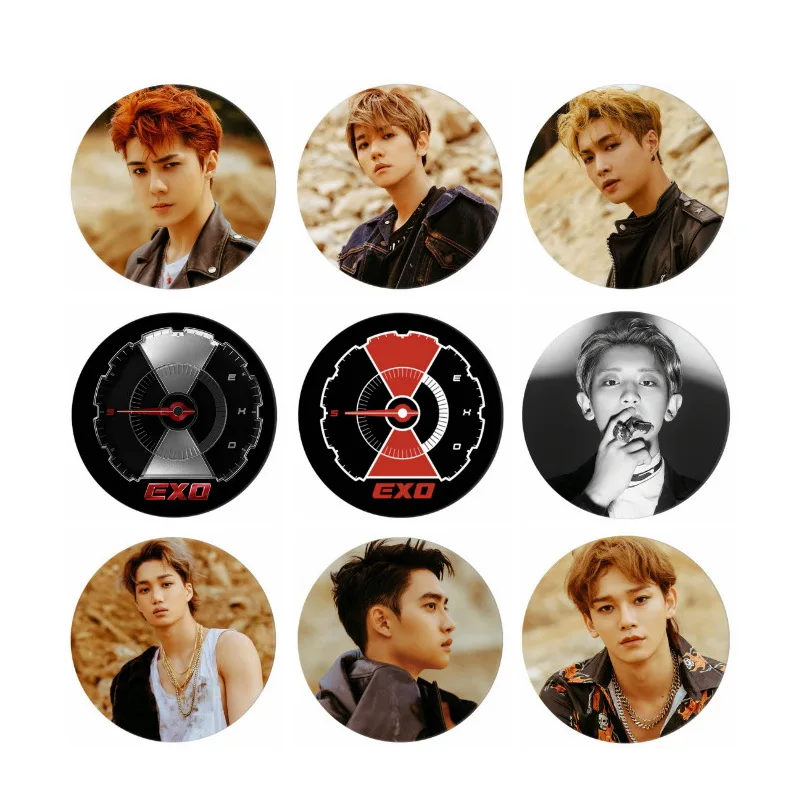 KPOP EXO 5th Album DONT MESS UP MY TEMPO Brooch Button Badge Accessories For Clothes Hat Backpack Decoration
KPOP EXO 5th Album DONT MESS UP MY TEMPO Brooch Button Badge Accessories For Clothes Hat Backpack Decoration