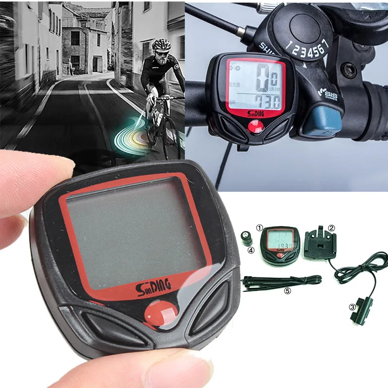 Compact and slim design Waterproof Bicycle Bike Cycle Digital LCD Display Computer Speedometer Odometer Outdoor Cycling #15
Compact and slim design Waterproof Bicycle Bike Cycle Digital LCD Display Computer Speedometer Odometer Outdoor Cycling #15
