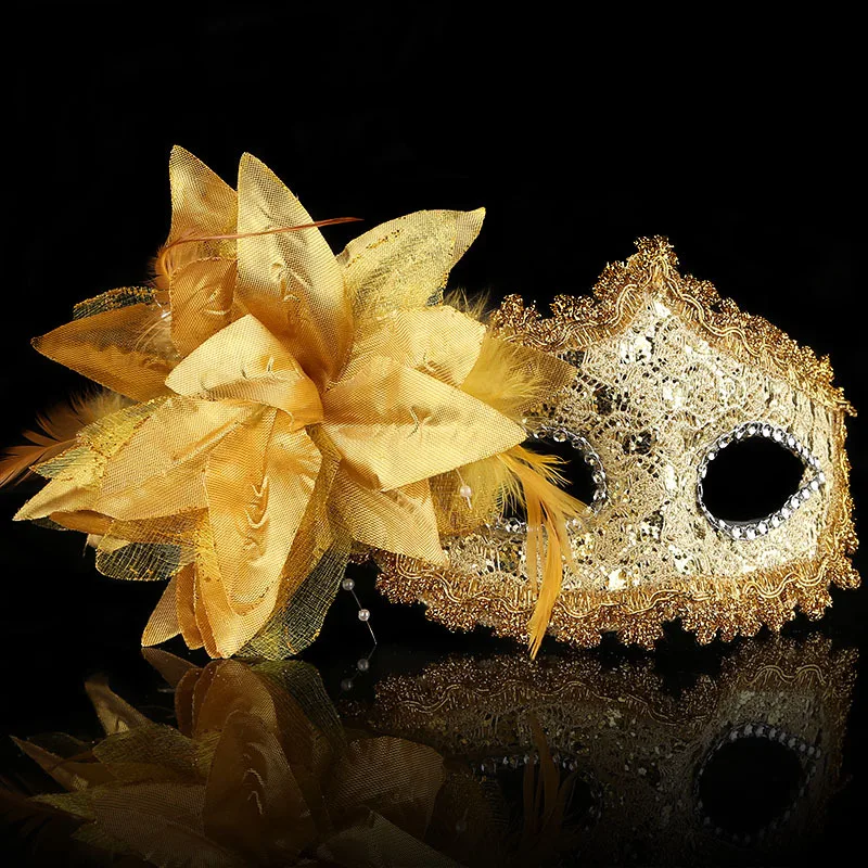 Lateral flower Halloween mask sexy masquerade masks Dance Party Bar Princess Venice Mask High-grade Rose Party Mask Supplies
Lateral flower Halloween mask sexy masquerade masks Dance Party Bar Princess Venice Mask High-grade Rose Party Mask Supplies